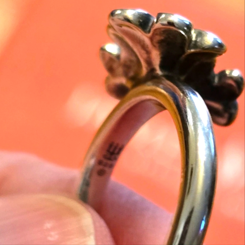 James Avery Stackable Flower Ring - image 2